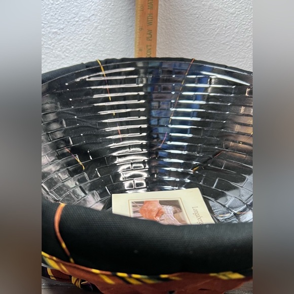 Longaberger NEW 2006 Large Autumn Treat Spider Basket Liner Tie-on & Spider legs - Picture 7 of 15